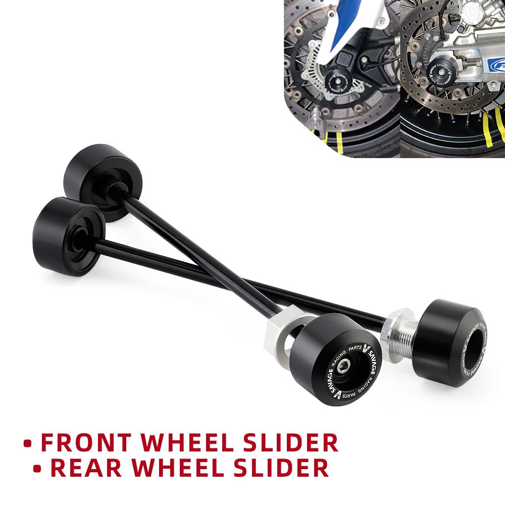 2024 For HUSQVARNA 701 Supermoto Wheel Fork Slider Protector Motorcycle Accessories 701 Front Rear Axle Frame Crash Sliders