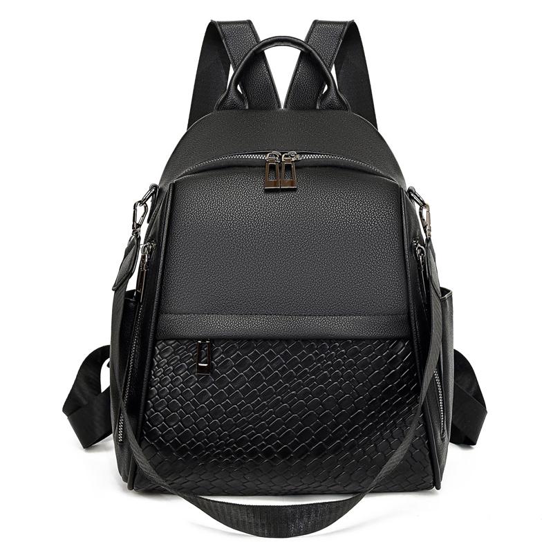 Женский многофункциональный кожаный рюкзак, большая вместительная сумка, школьные рюкзаки, дорожные рюкзаки