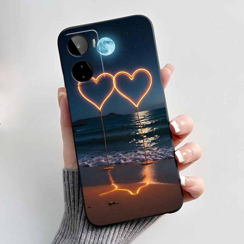 Case For BLU G93 Phone Case Luxury Cute Love Rabbit Cartoon Funny Pattern Cover Shell Black TPU Soft Silicone Protective Casing