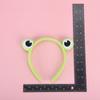Cute Green Frog Headband Funny Plush Hair Hoops New Cartoon Wash Headband  Girls