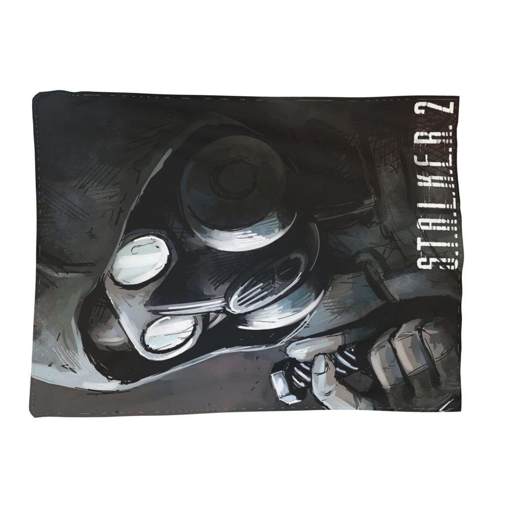 STALKER 2 Сердце Чернобыля Пледы Мягкий Теплый Фланелевый Плед Покрывало для Кровати Гостиной Пикника Путешествия Дома Дивана