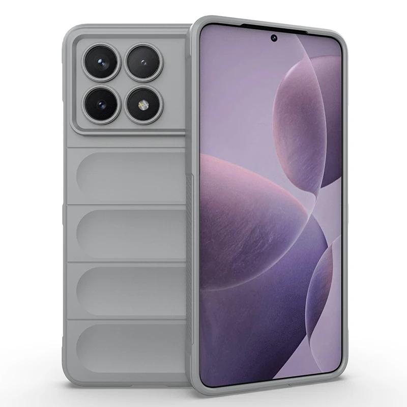 Для Xiaomi Poco X3 X4 X5 X6 Pro X3 NFC задняя крышка телефона чехол мягкий жидкий силикон противоударный защитный чехол Funda Coque