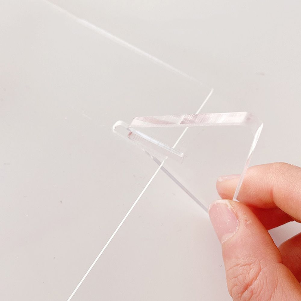 Menu Records Whiteboard with Stand Acrylic Dry-Erase Board Desktop Display Memo Message Board