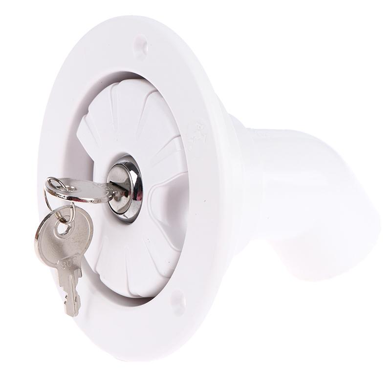 Rubber Lockable Leakproof Fresh Water Inlet Motorhome Camper Boat Rv Accessory