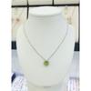 92.5% Silver August Birthstone Peridot Necklace 12Sva123518Pn-42