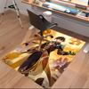 1pc Genshin Impact characters3 Print Area Rug - Soft, Washable Non-Slip Indoor Mat for Office Chairs, Living Room, Home Office Decorative Rug