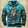 Толстовки для мужчин Y2k Golf Camping Casual cowboy Long Sleeve Autumn Fashion Hooded 3D Printed Loose Oversize