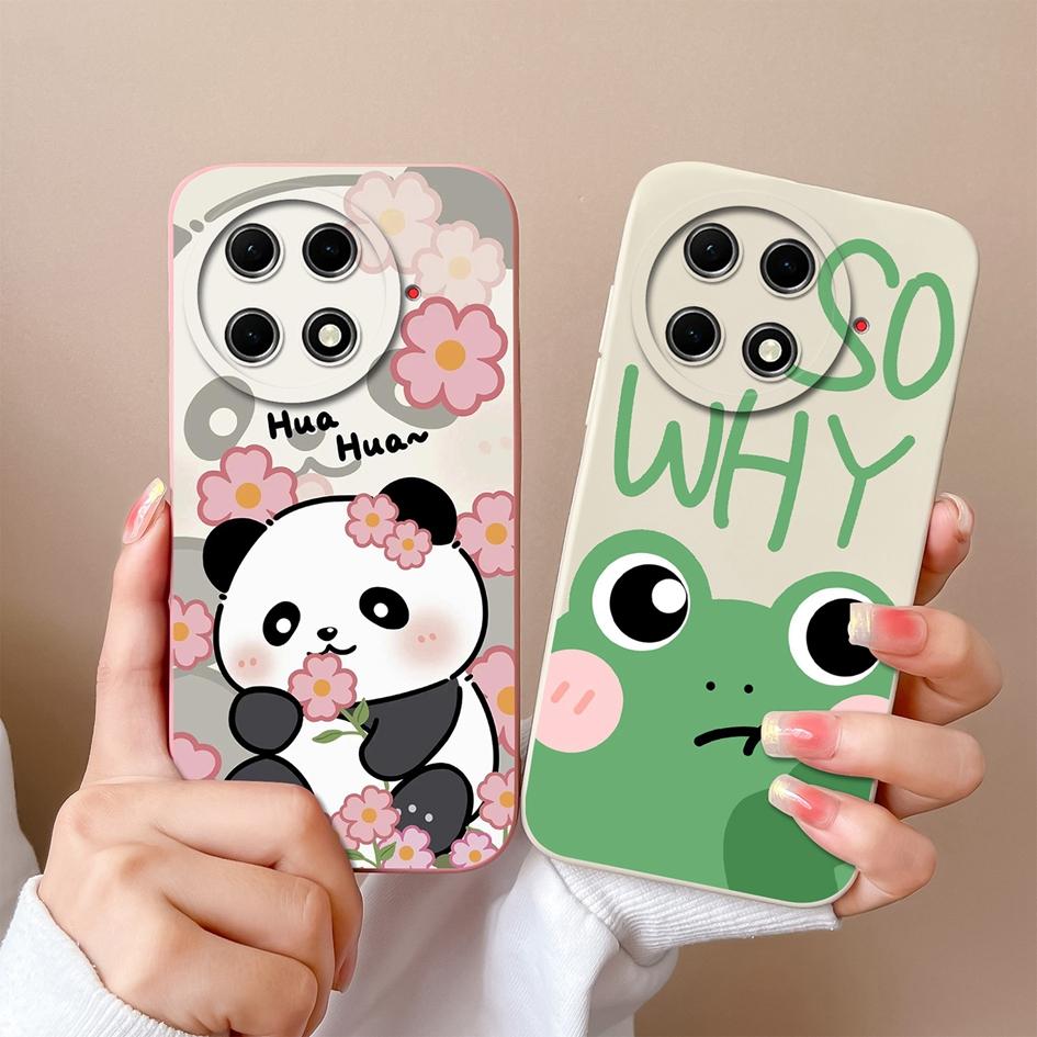 Для Tecno Camon 30 30S Pro 30C Spark Go 1 2025 Pop 9 20 Pro Чехол-оболочка Lovely Panda Эстетические ультратонкие жидкие силиконовые парные чехлы для Tecno Capa