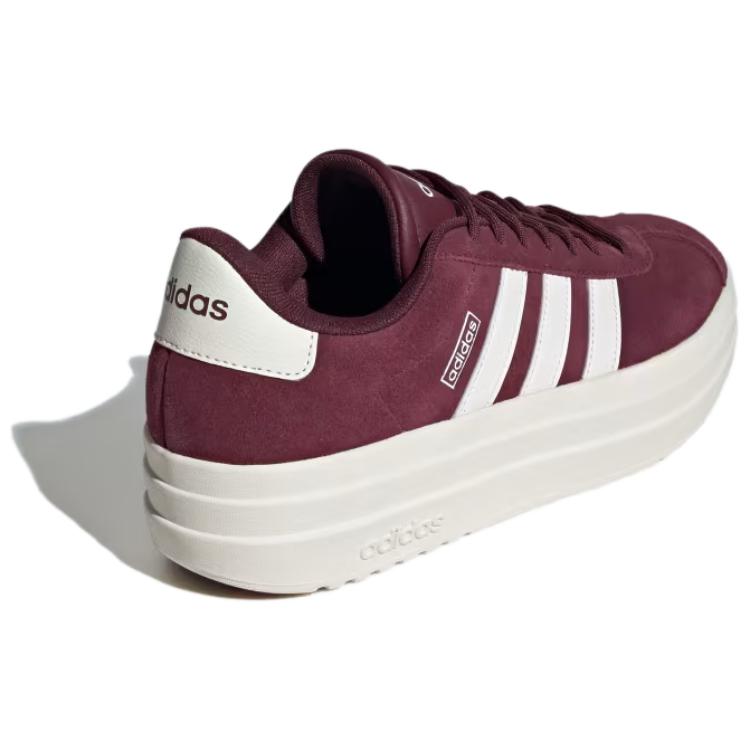 adidas VL Court Bold Maroon женские кроссовки Red Core-White Off-White IH0366