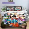Dragon Ball Character Bedding Set, Classic Anime Art Bedroom Decoration, Exclusive Collector Gift.chl