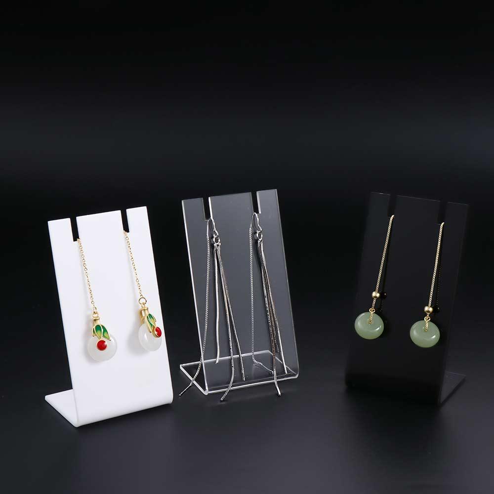 Acrylic For Girls Women Jewelry Holder Transparent Jewelry Organizer Ornaments Earring Display Rack