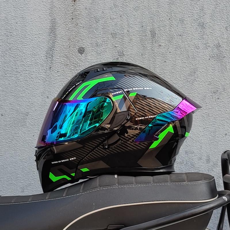 Мотоциклетные шлемы Двойные козырьки Модульный откидной шлем одобренный DOT Полнолицевой шлем мотогоночный шлем abattaible para moto