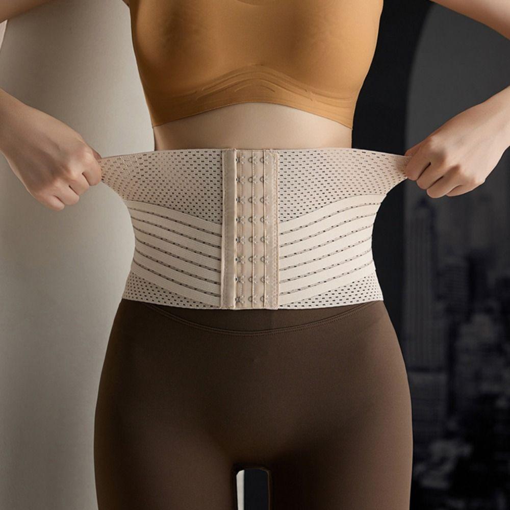 Ultrathin Waist Trainer Tight Postpartum Body Shapers Breathable Women Girdle Belt Summer