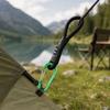 2pcs with Carabiner Elastic Wind Rope Cord Hook Multicolors Outdoor Tool  For DIY Accessories