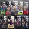 Футбольный чехол Серхио Бускетса для iPhone Samsung Galaxy Redmi Note S 17 16 15 14 13 20 24 25 54 Pro Max Ultra Fe Air Закаленное стекло