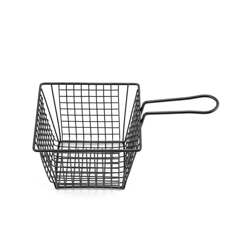 Корзина для жарки на сковороде: Держатель для закусок из картофеля фри и жареной курицы