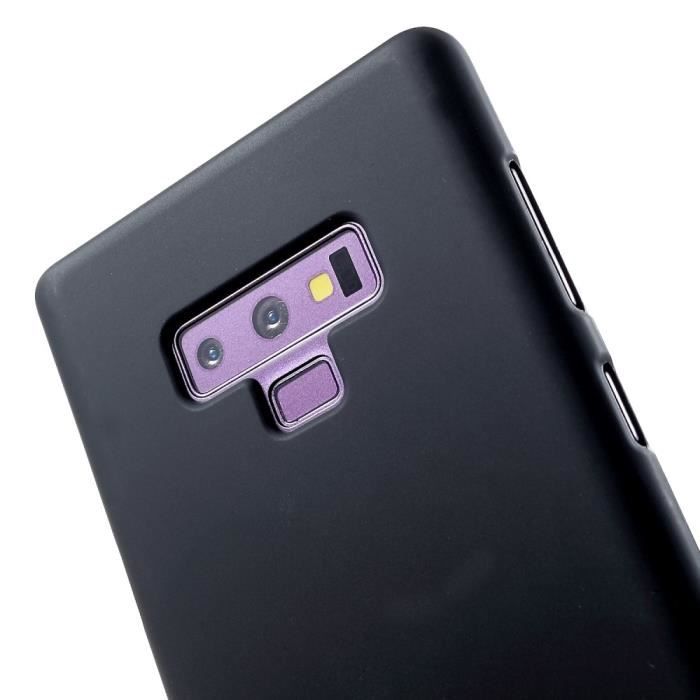 Двусторонняя матовая черная накладка из мягкого ТПУ для вашего Samsung Galaxy Note 9