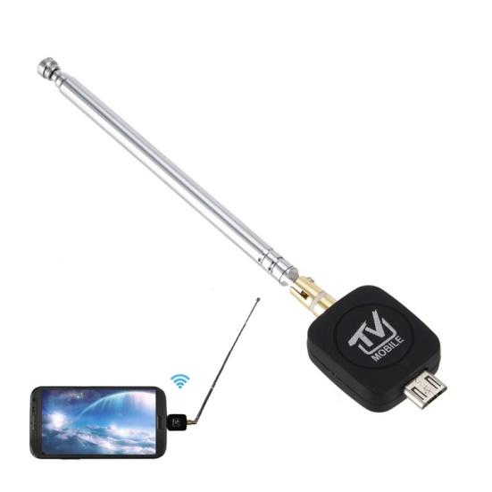 Мини Micro USB ТВ-тюнер DVB-T цифровой для телефона Android, планшета, HDTV