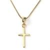 Магазин и Ожерелье Венецианская Цепь Серебро 925 Покрытие K18 Золото Металл Крест sv04 G 45см крест [Ювелирные изделия M] Мужское Женское