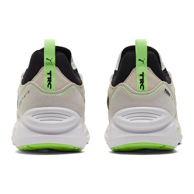 Puma Кроссовки унисекс низкие повседневные Trc Blaze Белый Серый Зеленый 383104-02
