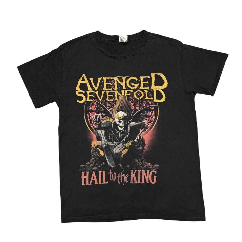 Vintage Avenged Sevenfold Shirt Metal Band Tee Rock Y2K Bullet For My Valentine Unisex T-Shirt