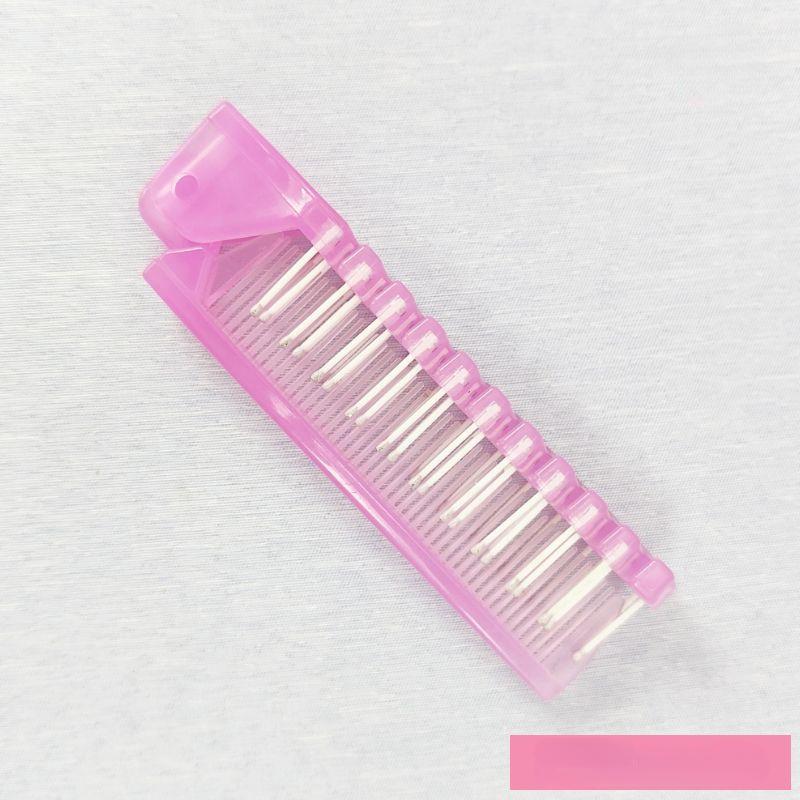 Складные дорожные расчески, портативная складная расческа, массажная расческа для волос, креативные портативные воздушные антистатические парикмахерские инструменты для путешествий в отеле