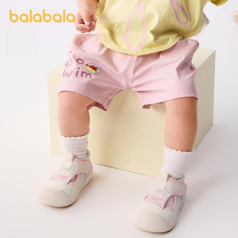 Balabala Baby Pants, Baby Shorts, 2025 New Summer Outfit, Thin Design, All Cotton, Comfortable and Trendy for Both Boys and Girls
