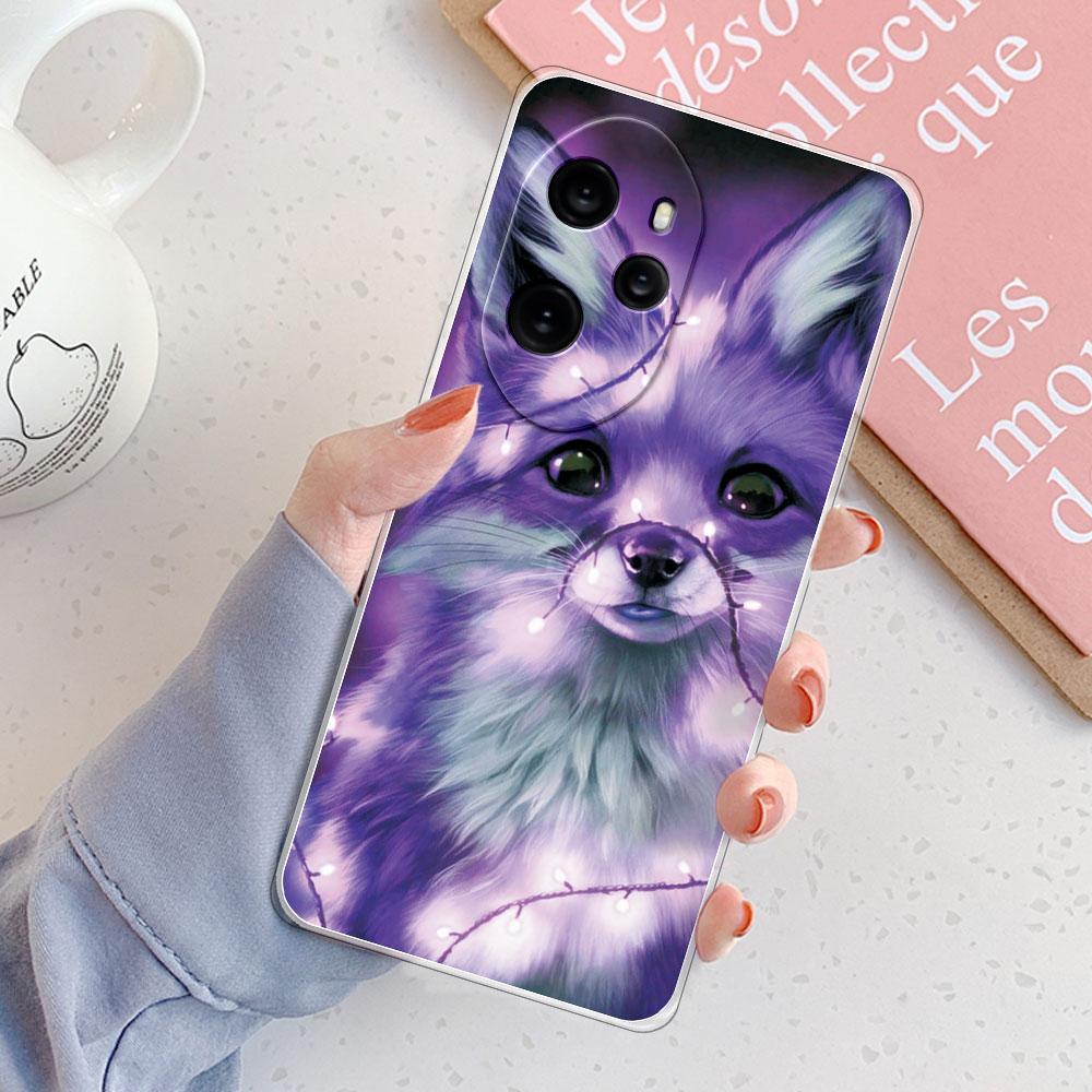 For Honor 100 Pro Case For Honor 100 Shockproof Cover Clear Soft Silicone Phone Case Fundas For Honor 100 Pro Coque Bumper Funda