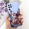 Чехол для OPPO Reno 5 Lite CPH2205 Популярный Цветок Мягкий Силиконовый Задний Чехол для OPPO A94 5G CPH2211 A 94 Reno 5Z Reno5 Lite Бампер
