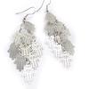 [J9481] - Silver 'Fatma' Designer Earrings