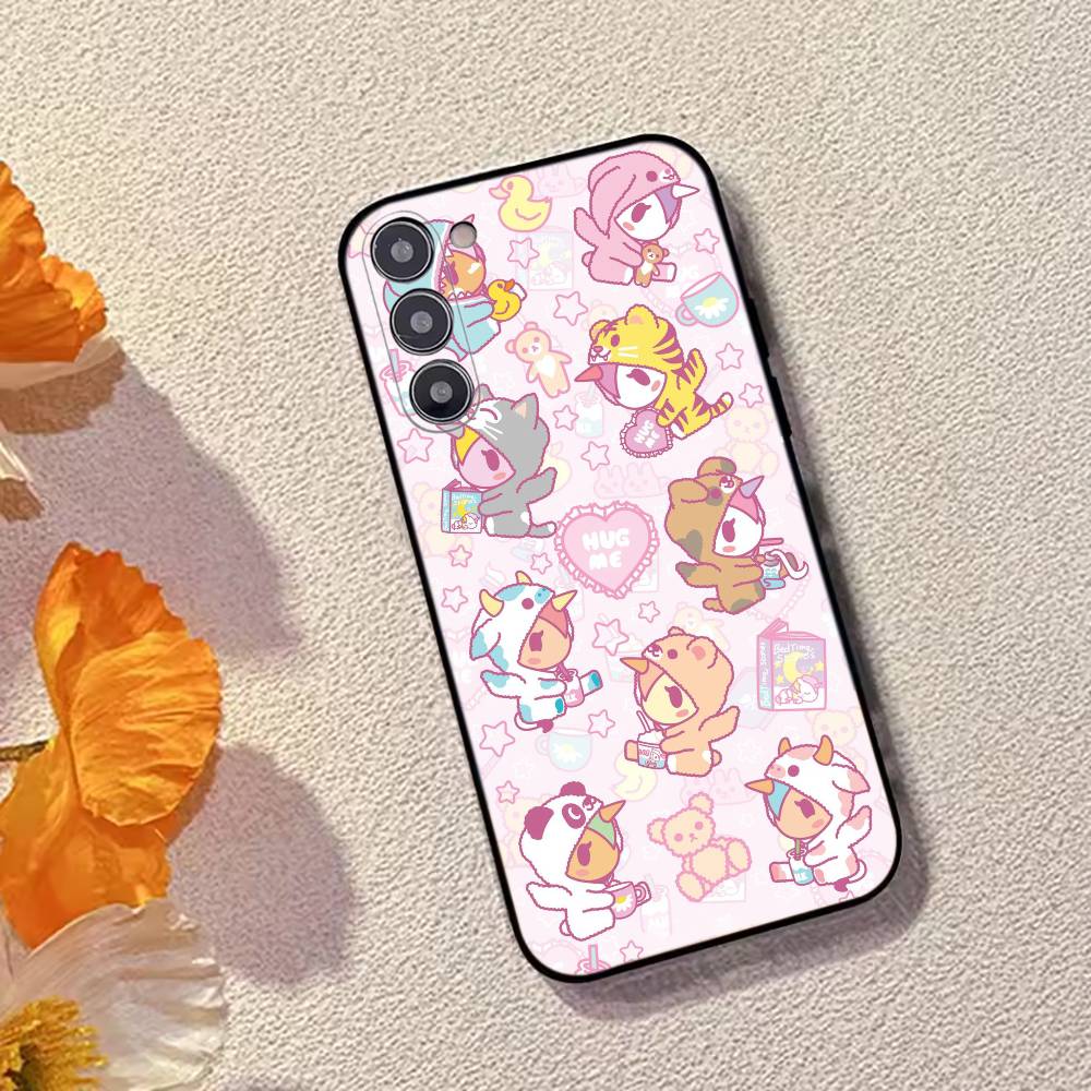 Япония T-Tokidokis Чехол для телефона Силиконовый Мягкий Для Samsung Galaxy A73,A72,A71,A70,A53,A52,A51