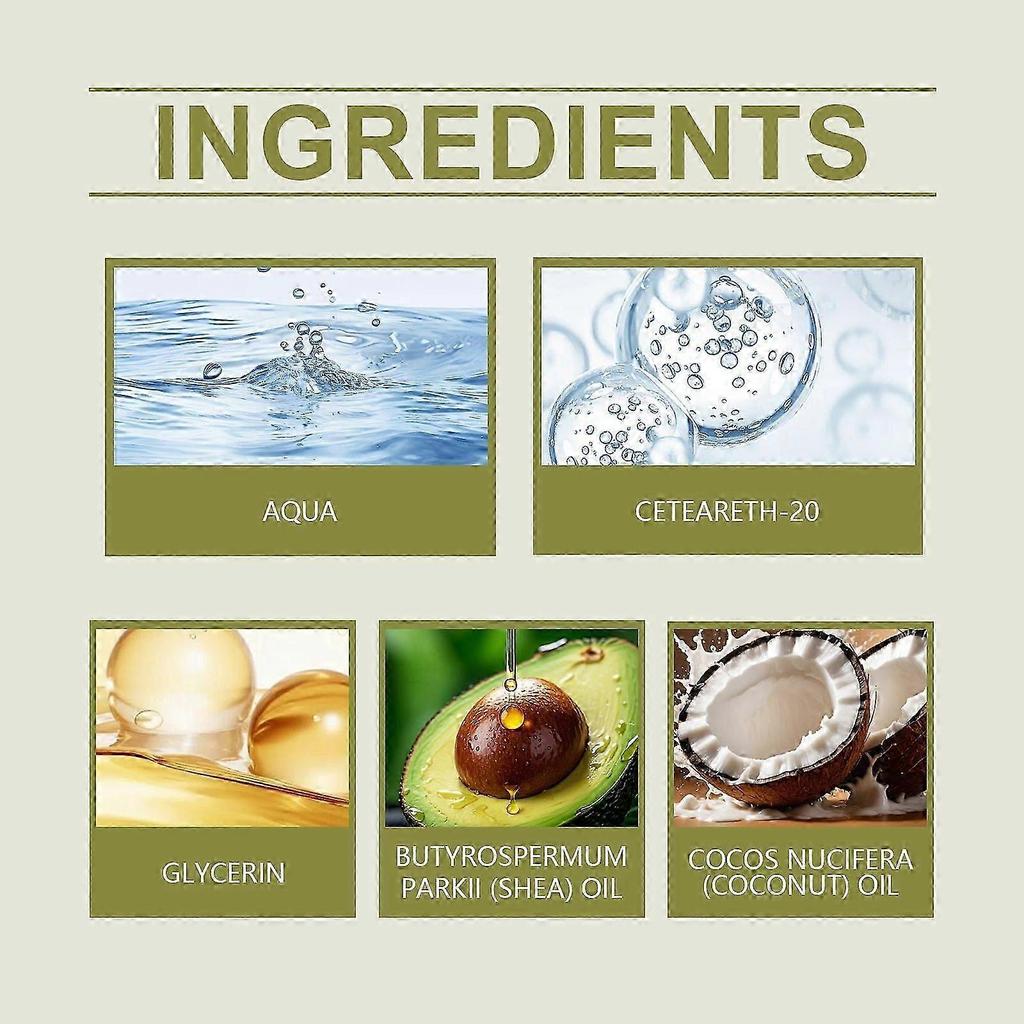 Moisturizing Hair Styling Cream Strong Hold, Reduces Scalp Discomfort, 100g