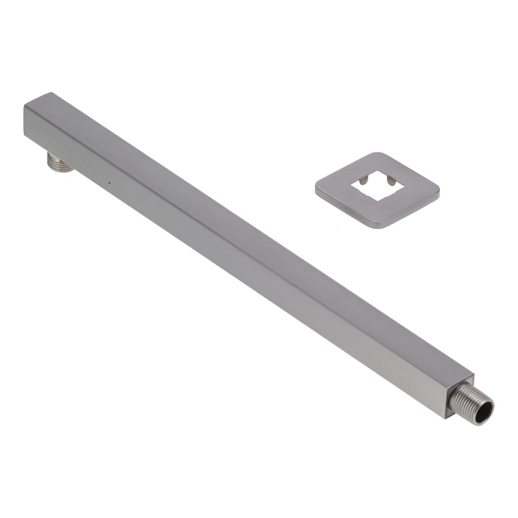 Настенный душевой кронштейн NPT1/2, матовый, скрытый, из нержавеющей стали, удлинитель для душа для купания