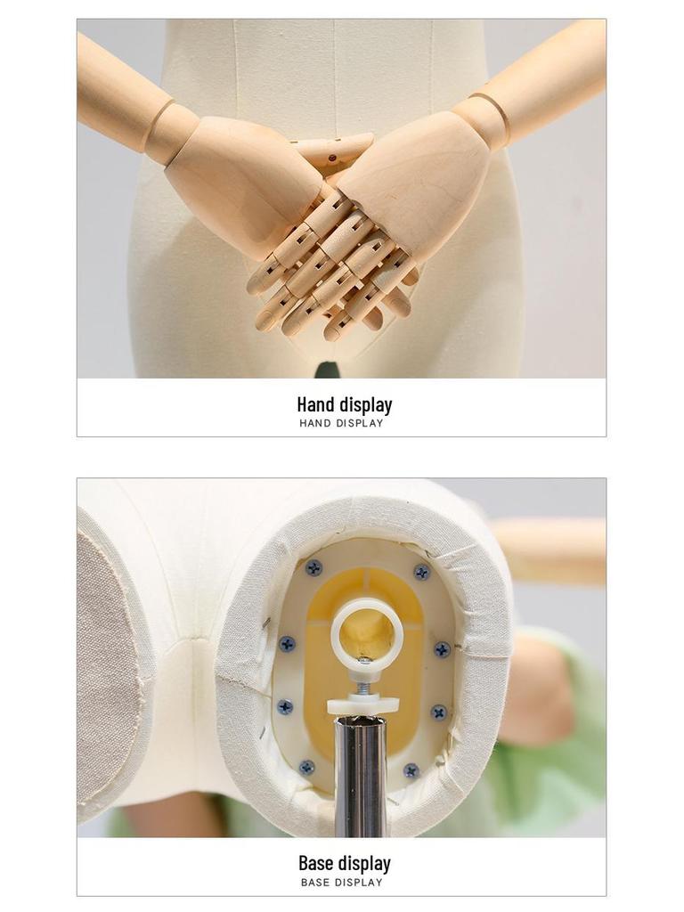 Манекен женский с плоским телом в корейском стиле и широкими плечами для демонстрации женской одежды