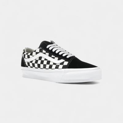 Vans Old Skool 36 LX Шахматная доска Белый Черный