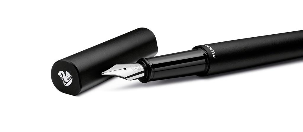 Pelikan Перьевая ручка P6 Ineo Elements Black Rock в металлическом футляре 1 шт 823654
