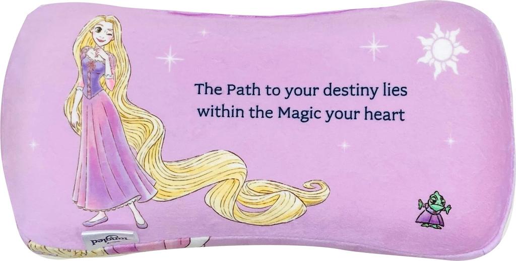 MORIPiLO Подушка Morishita из пены с эффектом памяти Disney Rapunzel 15x31 см, поддерживающая талию и спину, мягкая игрушка-подушка Disney Princess Purple 4621330