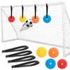 1 Set Football Training Target Discs Adjustable Rope Improving Reactive Agility Football Shoot