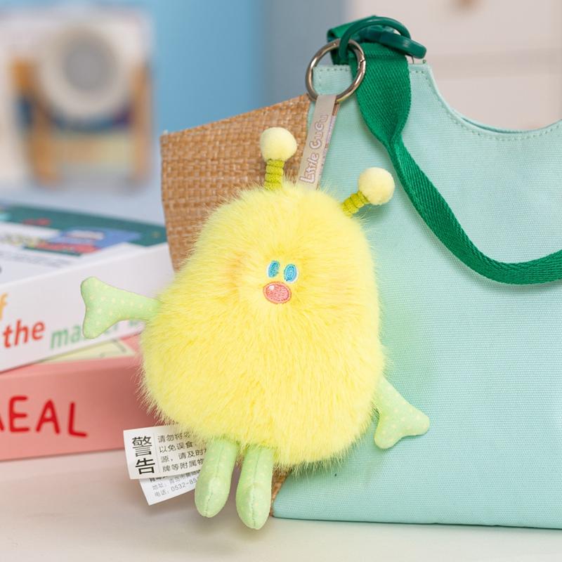 Cute Chubby Alien Monster Plush Dolls Cartoon Pendant Toys Throw Pillows Birthday Gifts For Children Boys Girls