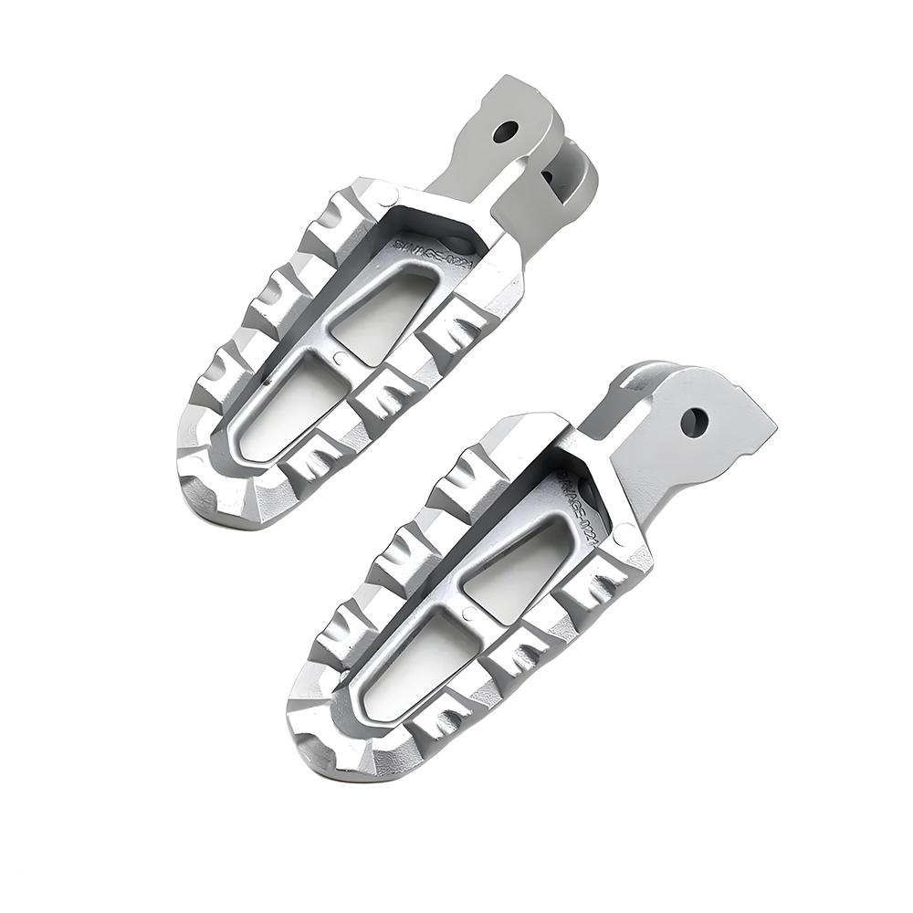 Motorcycle Front Footrest Foot Rests For Ducati Hypermotard 821 Multistrada MTS 950 1260 1200 Footpegs Pedals With Rubber Cover