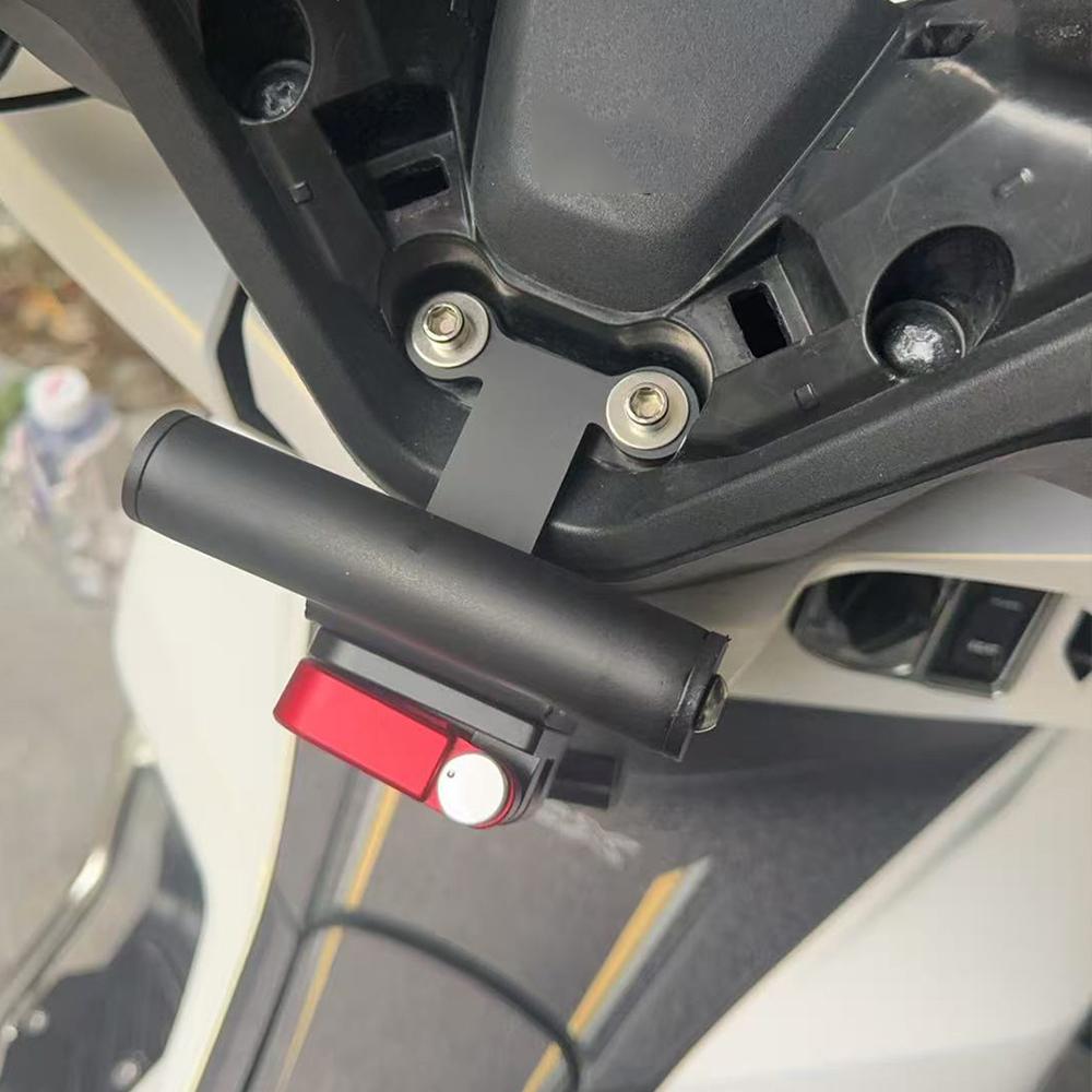 2025 2026 For Honda PCX125 PCX 125 Motorcycle Accessories GPS Navigation Bracket Helmet Hook Luggage Storage Bag Hanger Holder