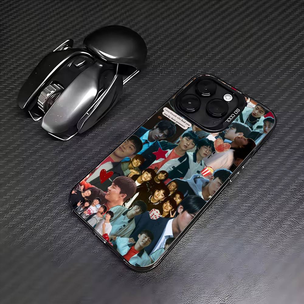 W-Слабый герой класс обои Чехол для телефона Для iPhone17,16,15,14,13,12,11 Plus,Pro Max Цветной Посеребренный Внутренняя крышка