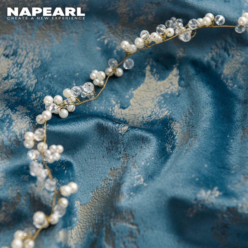 1 шт. NAPEARL 80% затемняющая роскошная бархатная ткань с горячим тиснением шторы для спальни гостиной домашнего декора