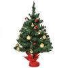Small Christmas Tree 60cm with 15 LED Lights and Decorations