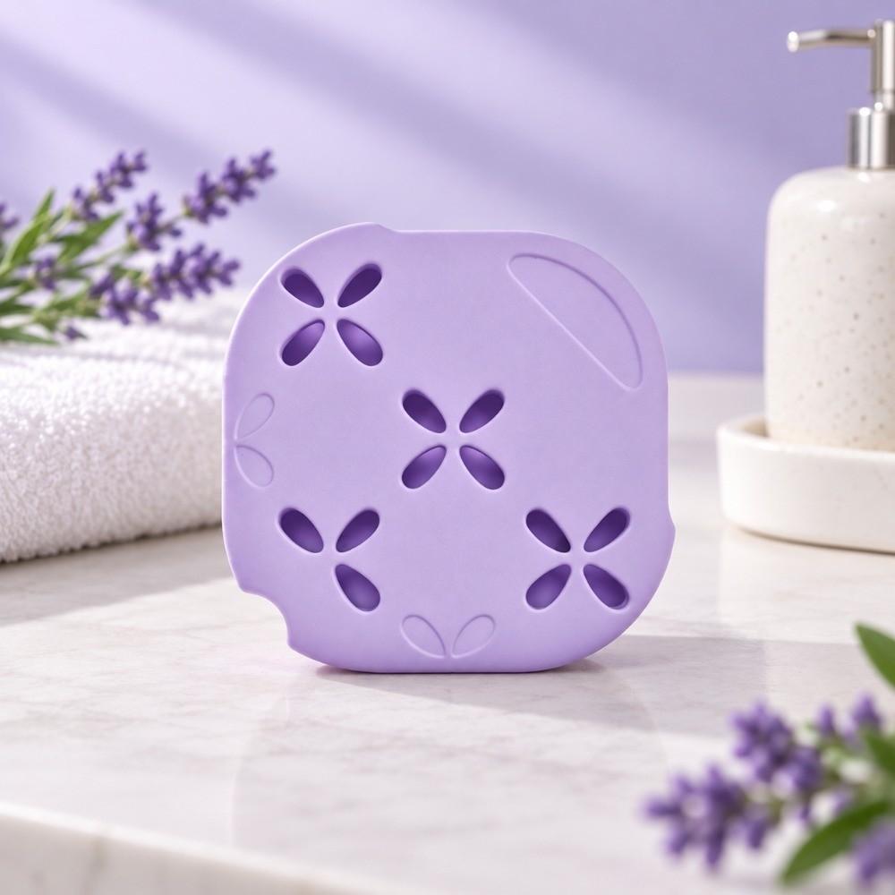 Draining Aromatherapy Steamer Tray Silicone Bath Bomb Hanger Aromatherapy Storage Box Bedroom