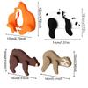Portable Bear Door Frame Decoration Stable Sleeping Bear Door Corner Protector  Baby Room