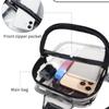 Fashion Casual Women's Single Shoulder Chest Bag Waterproof Transparent PVC Large Capacity Crossbody Bag