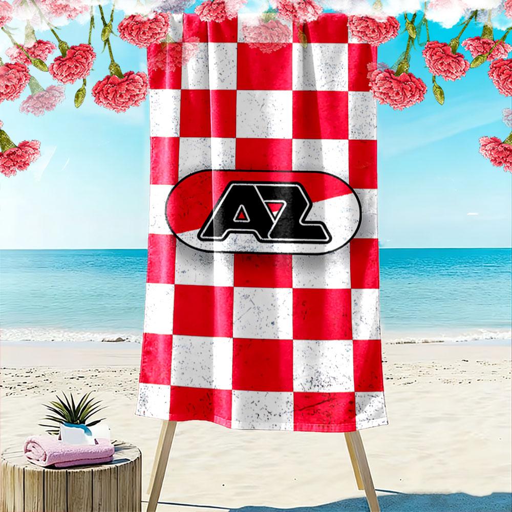 Red and White Checkered Towel A must-have beach towel for beach travel