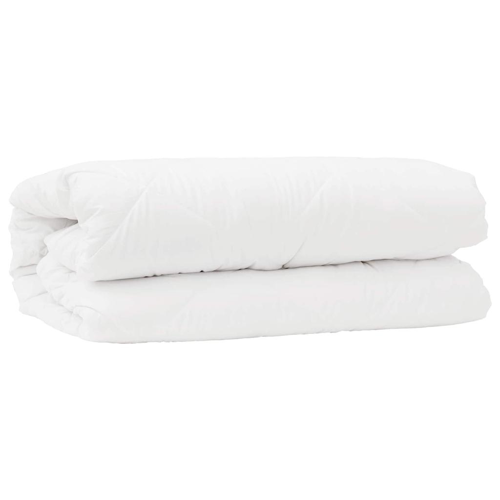 Duvet Set with Pillow 2 pcs White Microfiber