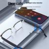 Smart AI Bluetooth Glasses GS13: Photochromic Metal Fashion with High-End Translation Features